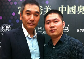 广州杏鑫与明星合影